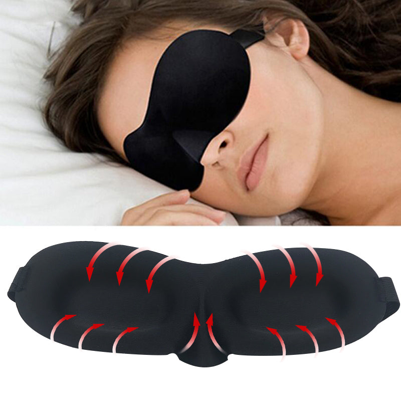 Sleeping Eye Mask with Soft Padding for Long Flights