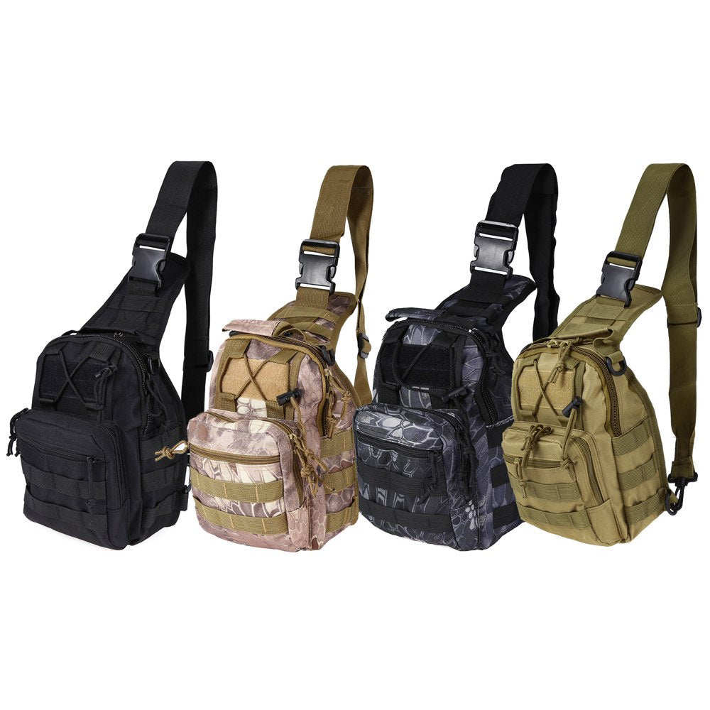Cisvio Outdoor 17 in. Three Sand Camo Backpack Military Tactical Hiking Bug  Out Bag D0102HPF34W - The Home Depot