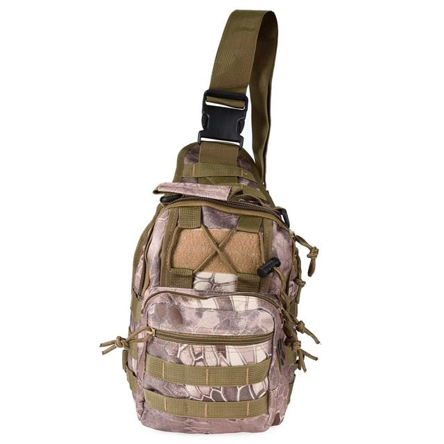 Tactical Military Camping Backpack for Travel, and Hiking 600D Durable Material