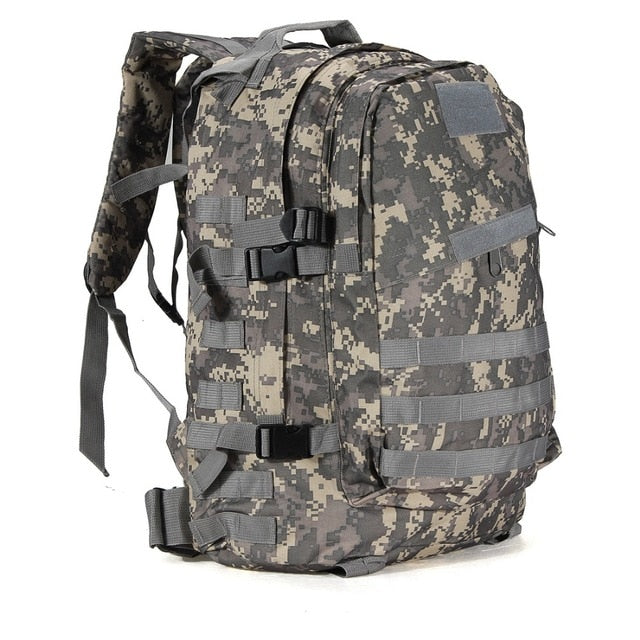 Military Tactical climbing Backpack Camping Hiking Rucksack Travel 55L 3D Durable Material