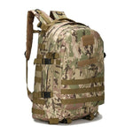 Military Tactical climbing Backpack Camping Hiking Rucksack Travel 55L 3D Durable Material