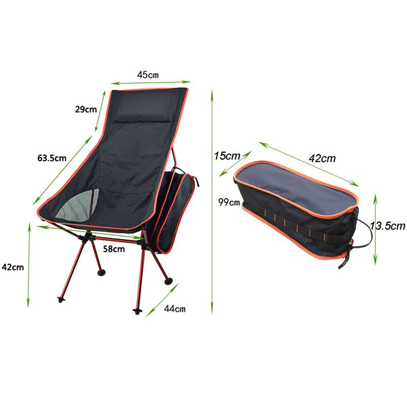 Portable Ultralight Collapsible Camping BBQ Chair