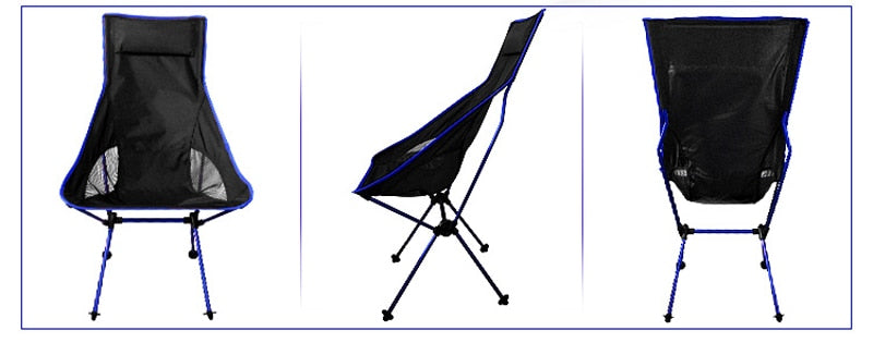 Portable Ultralight Collapsible Camping BBQ Chair