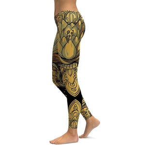 Printed Yoga Leggings for Workout