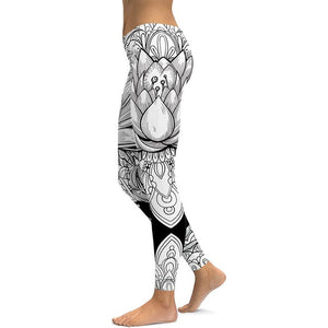 Printed Yoga Leggings for Workout