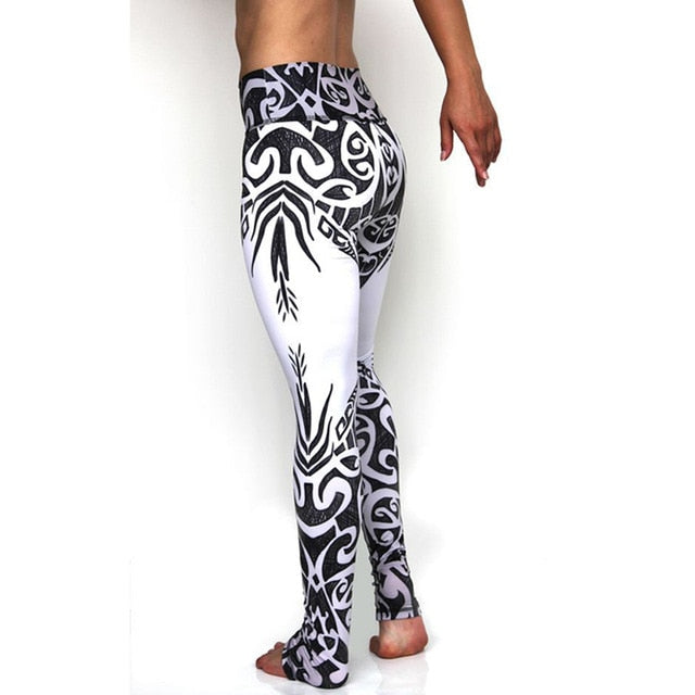Printed Yoga Leggings for Workout – Undiscovered Trip